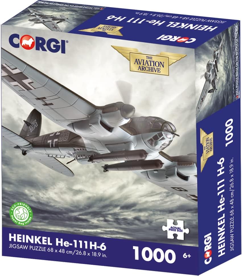 Corgi Heinkel He-111 H-6 1000-teiliges Puzzle 