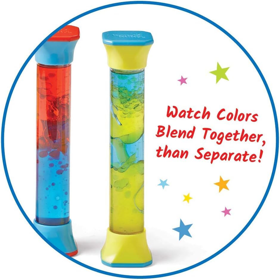 Learning Resources 93386 COLORMIX Sensory Tubes, Multicoloured