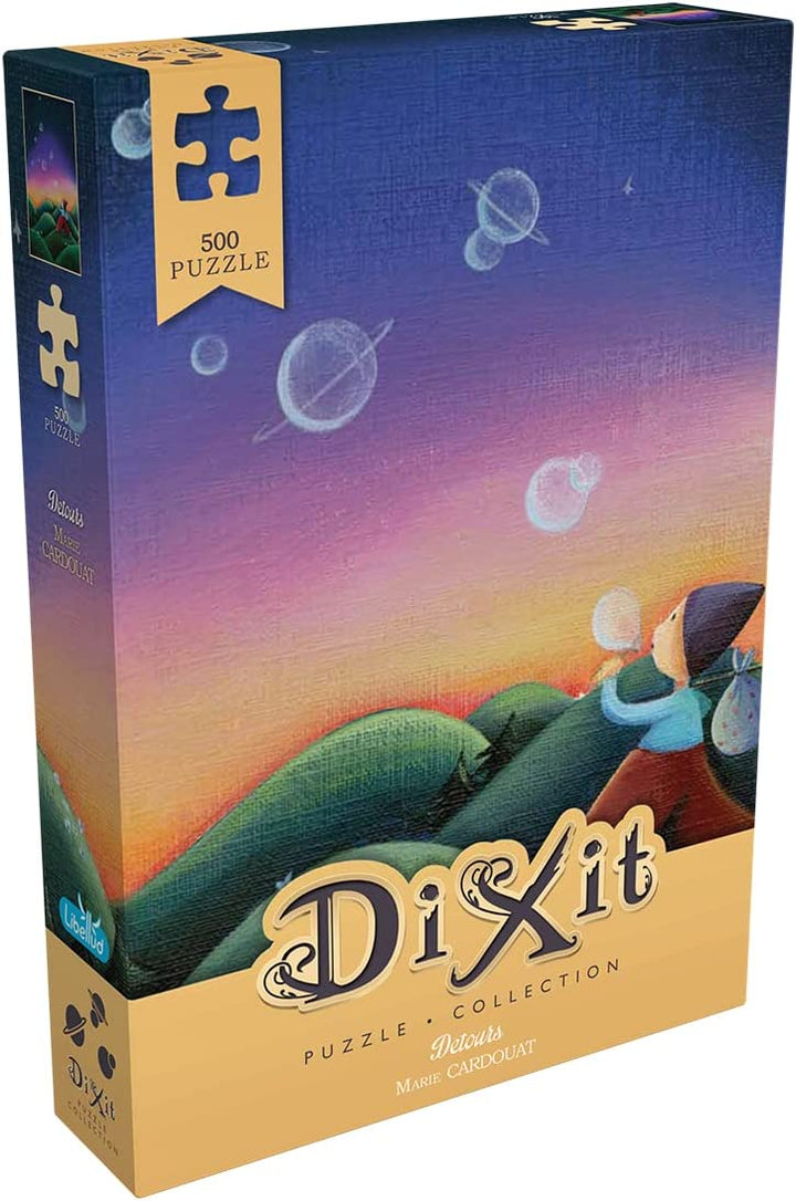 Verleumdung | Dixit 500p Puzzle – Umwege | Puzzle | Ab 6 Jahren | 1+ Spieler