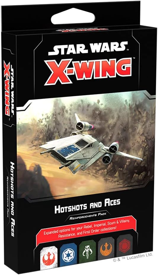 FFG Star Wars X-Wing: 2. Edition – Hotshots und Aces Reinforcements Pack