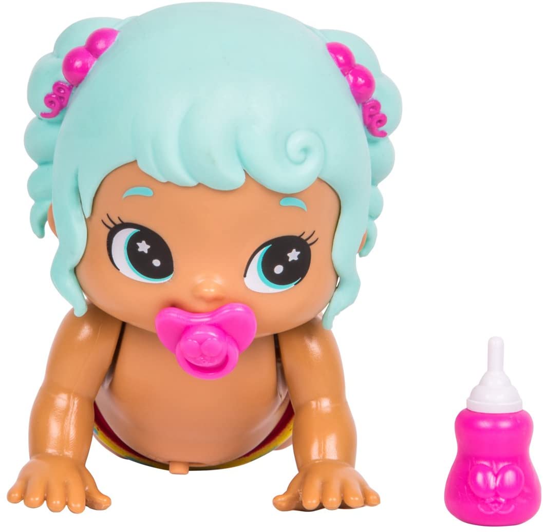 Little Live Bizzy Bubs 28471 Baby Poppy Doll che gattona