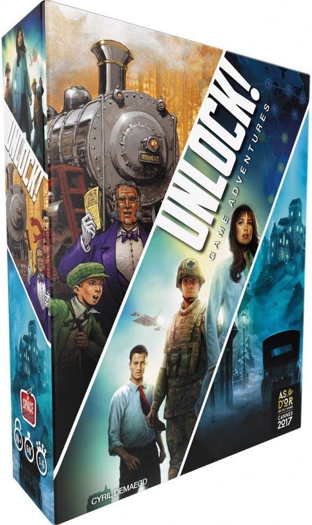 Space Cowboys Unlock! Game Adventures Brettspiel