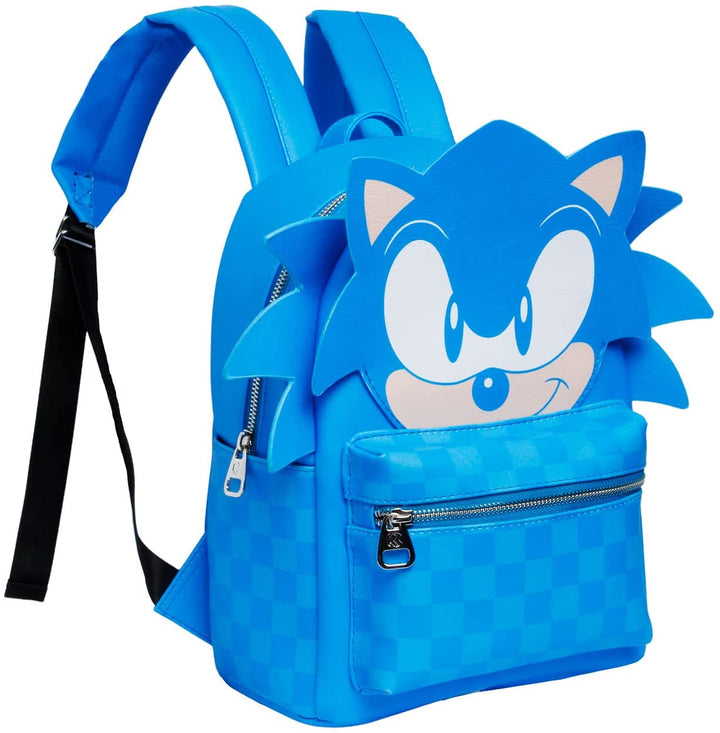 Sega-Sonic Speed-Fashion Backpack, Blue