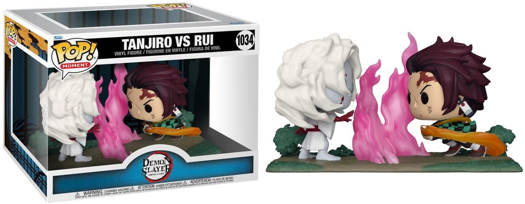 Dämonentöter Tanjiro gegen Rui Funko Tanjiro gegen Rui Pop! Vinyl Nr. 1034