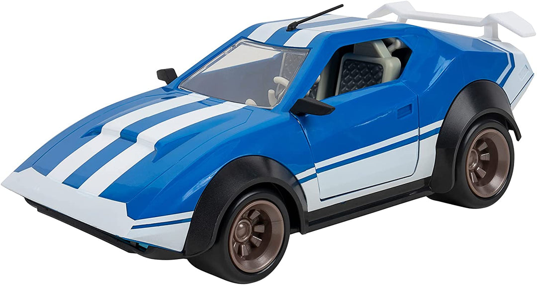 Fortnite FNT0815 Joy Ride Whiplash (Blau &amp; Weiß), Fahrzeug mit 4-Zoll-Gelenk