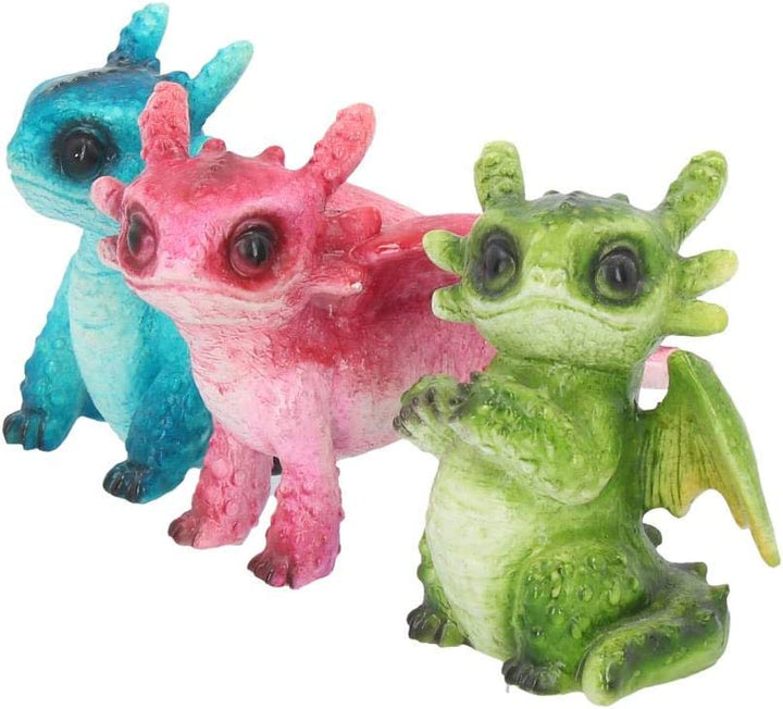 Nemesis Now Tiny Dragons (Set of Three) Figurine 8cm Multi-Coloured