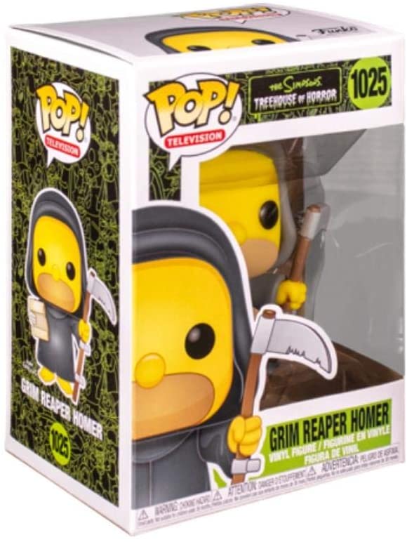 The Simpsons Treehouse of Horror Grim Reaper Homer Funko 50137 Pop! Vinile #1025