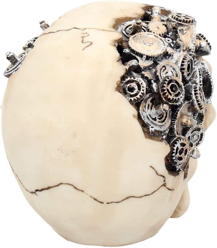 Nemesis Now Clockwork Cranium Figurine 15cm Ivory