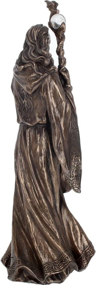 Nemesis Now Merlin Bronzefigur, 28 cm, Kunstharz, Einheitsgröße