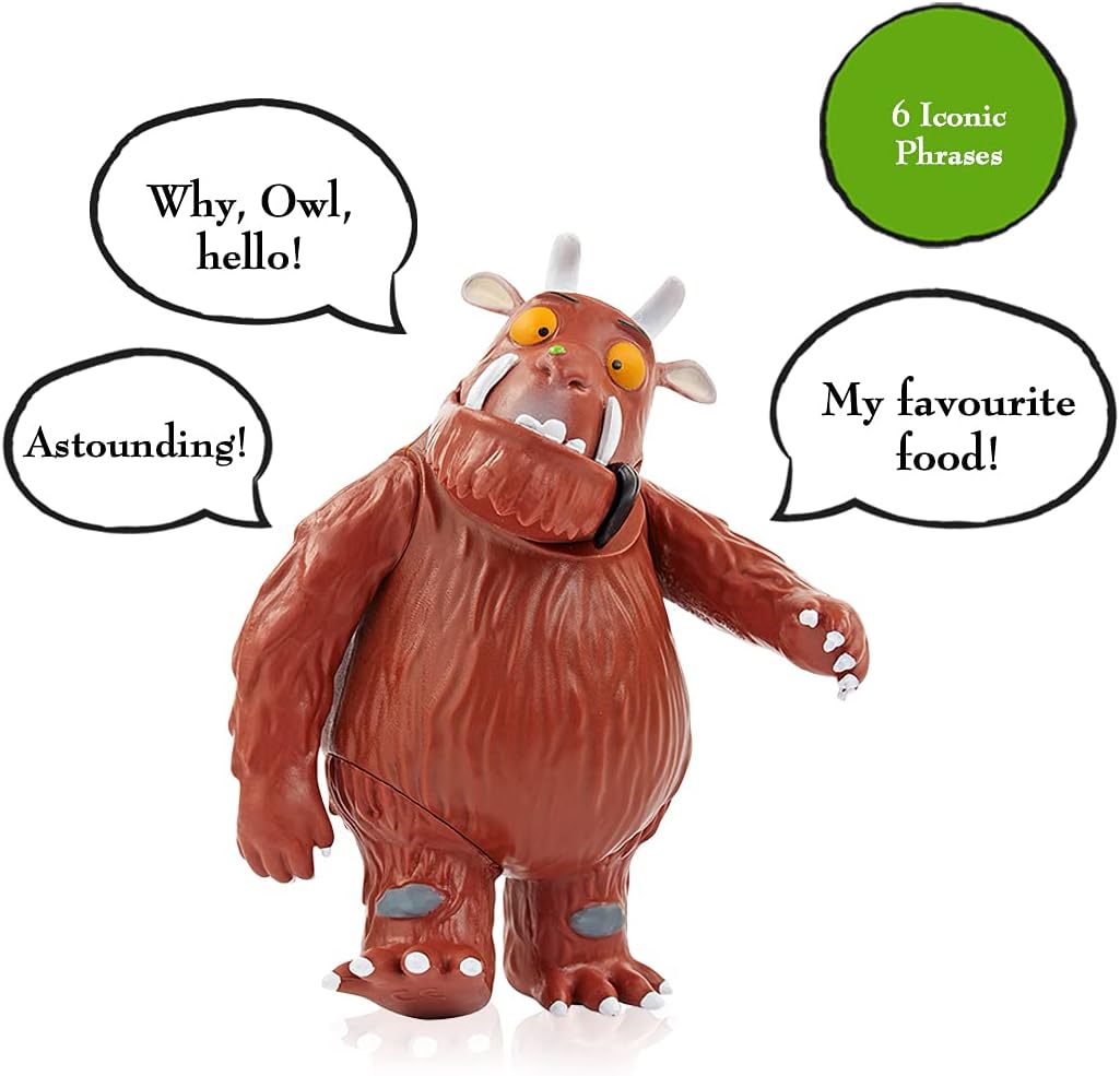 The Talking Gruffalo Action Figure - Interactive 12cm Poseable Toy with Movie Sounds 5