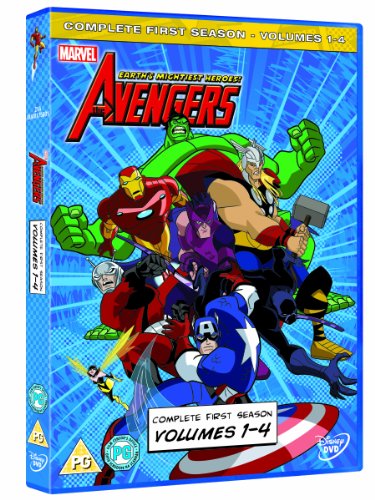 Avengers: Die mächtigsten Helden der Welt – Band 1–4 [DVD]