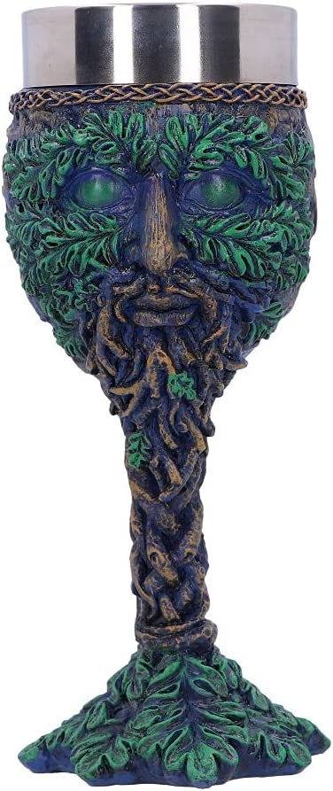 Nemesis Now Tree Spirit Goblet 18.5cm, Green