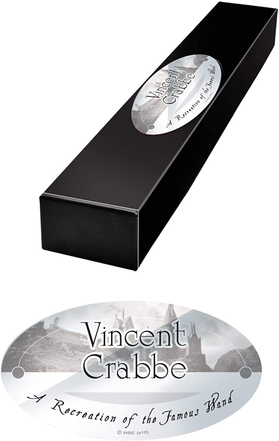 The Noble Collection - Vincent Crabbe Character Wand - 15in (38cm) Wizarding World Wand With Name Tag - Harry Potter Film Set Movie Props Wands