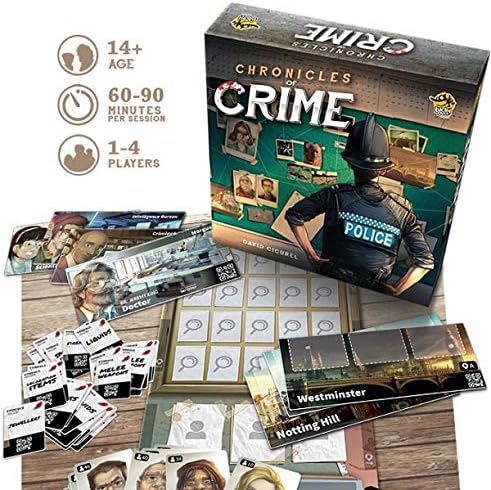 Lucky Duck Games Chronicles of Crime Brettspiel 5