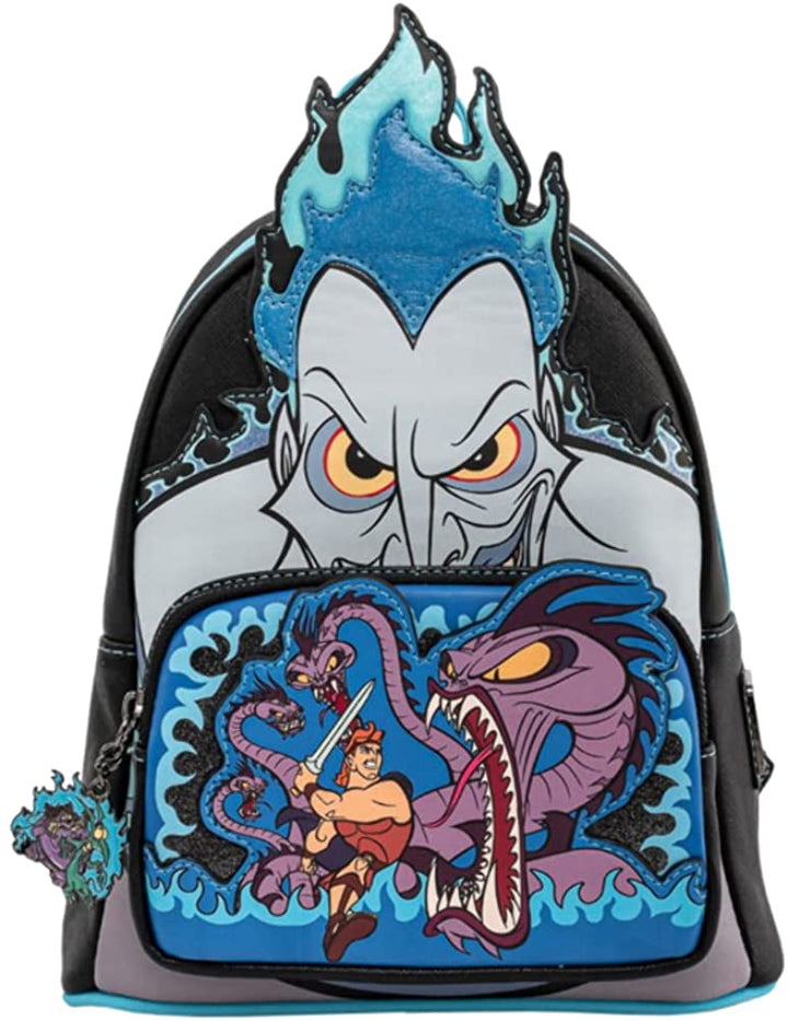 Loungefly Disney Villains Scene Hades Mini-Rucksack, Mehrfarbig, Einheitsgröße,