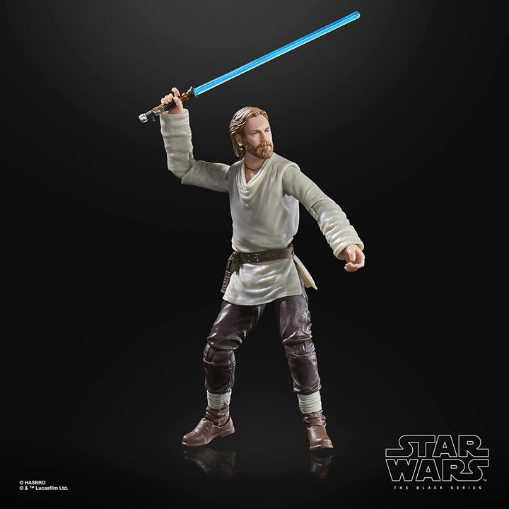 Hasbro Star Wars The Black Series Obi-Wan Kenobi (Wandering Jedi) Toy 6-Inch-Sca