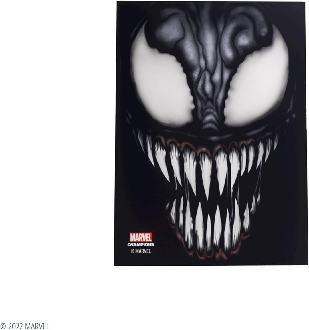 Gamegenic Marvel Champions The Card Game Offizielle Venom Art-Hüllen | 50 Stück