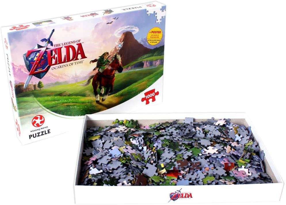 Winning Moves The Legend of Zelda Ocarina of Time Puzzle 1000 pièces