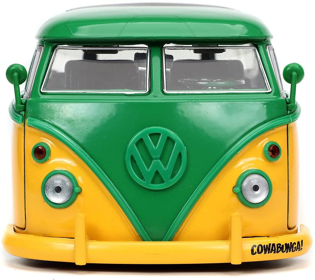 Jada TMNT – Leonardo &amp; 1962 VW Bus – 1:24