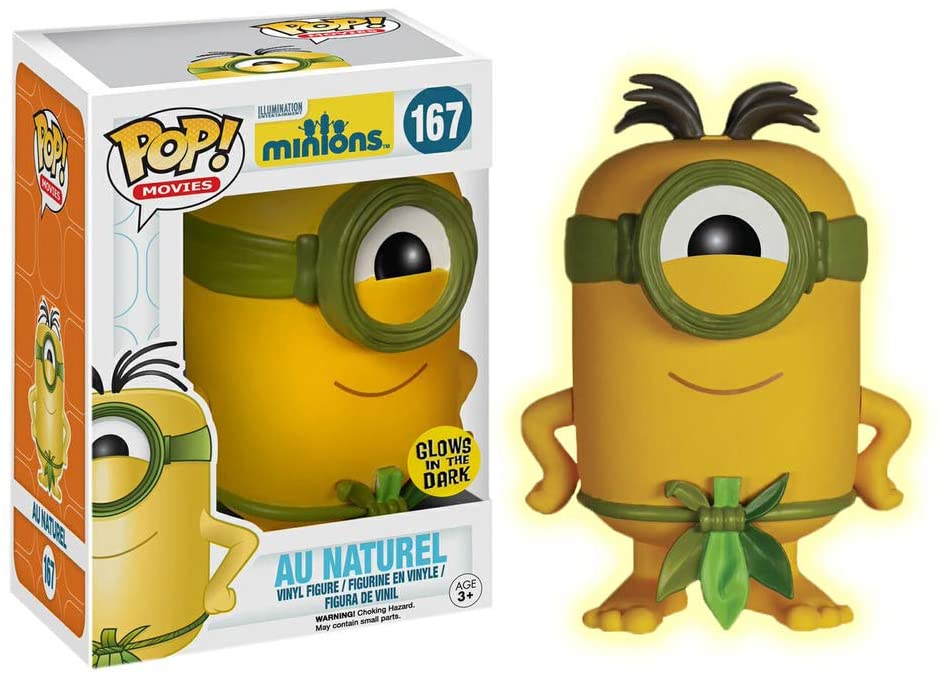 Minions Au Naturel Exclu Funko 06447 Pop! Vinyl Nr. 167