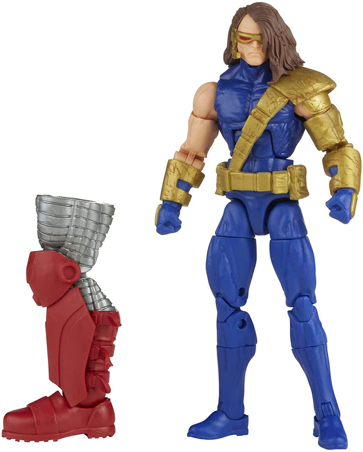 Marvel Hasbro Legends Series 15 cm große Actionfigur Spielzeug-Zyklop, Premium-Design, 1 Figur und 1 Build-A-Figure-Teil