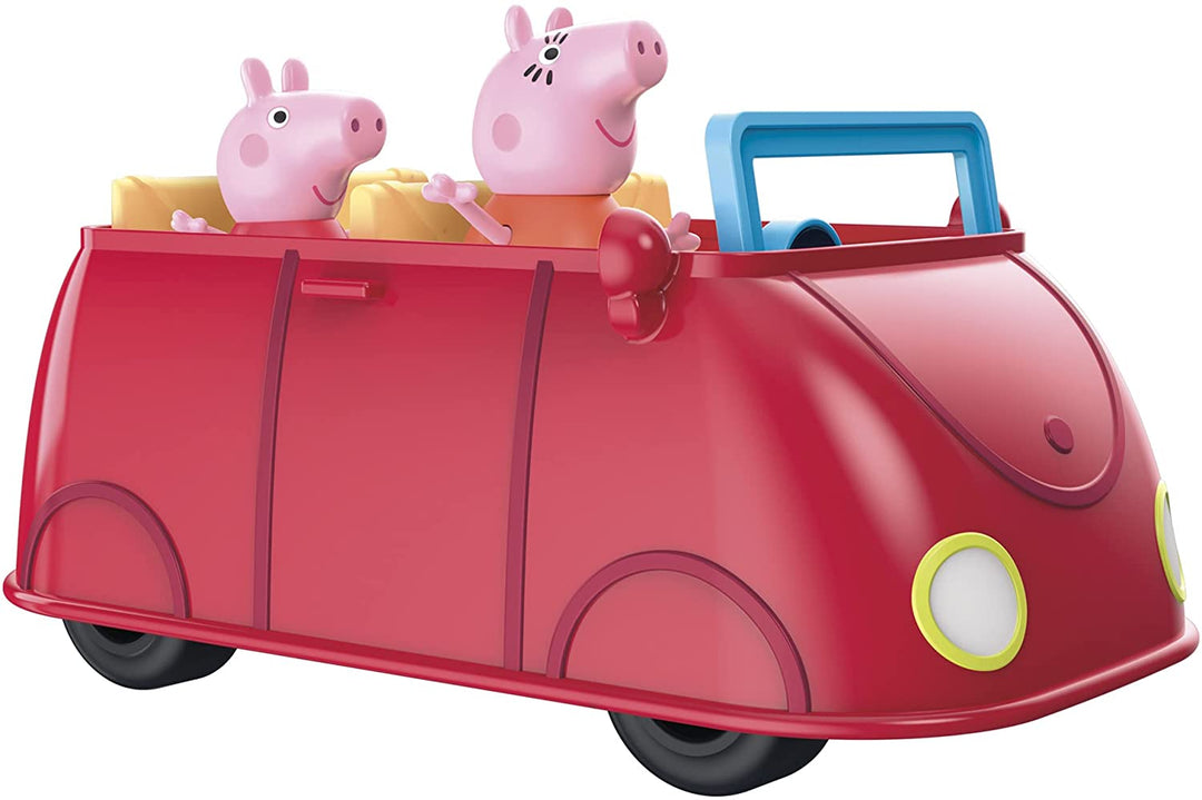 Peppa Pig Peppa&#39;s Adventures La voiture rouge familiale de Peppa
