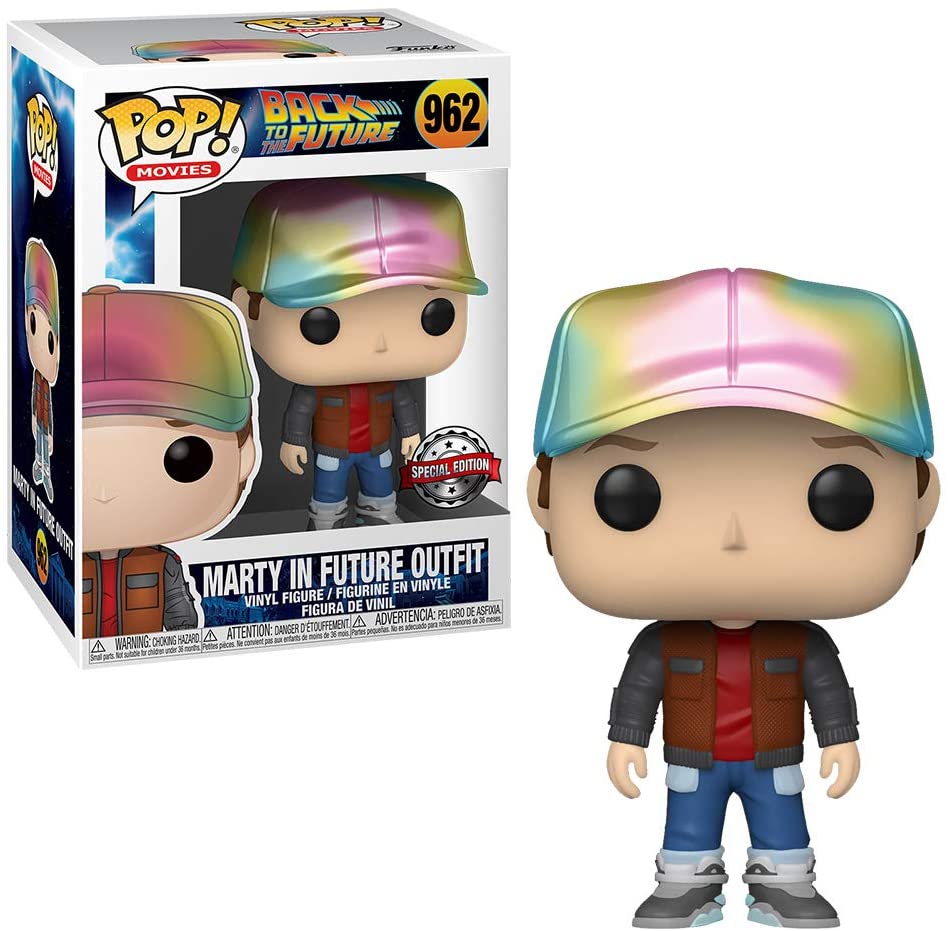 Regreso al futuro Marty en Future Outfit Exclusive Funko 48709 Pop. Vinilo n. ° 962