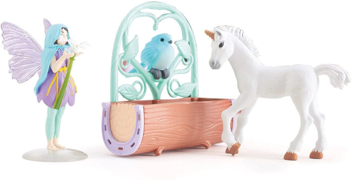 My Fairy Garden FG303 Playset con unicorno e amici