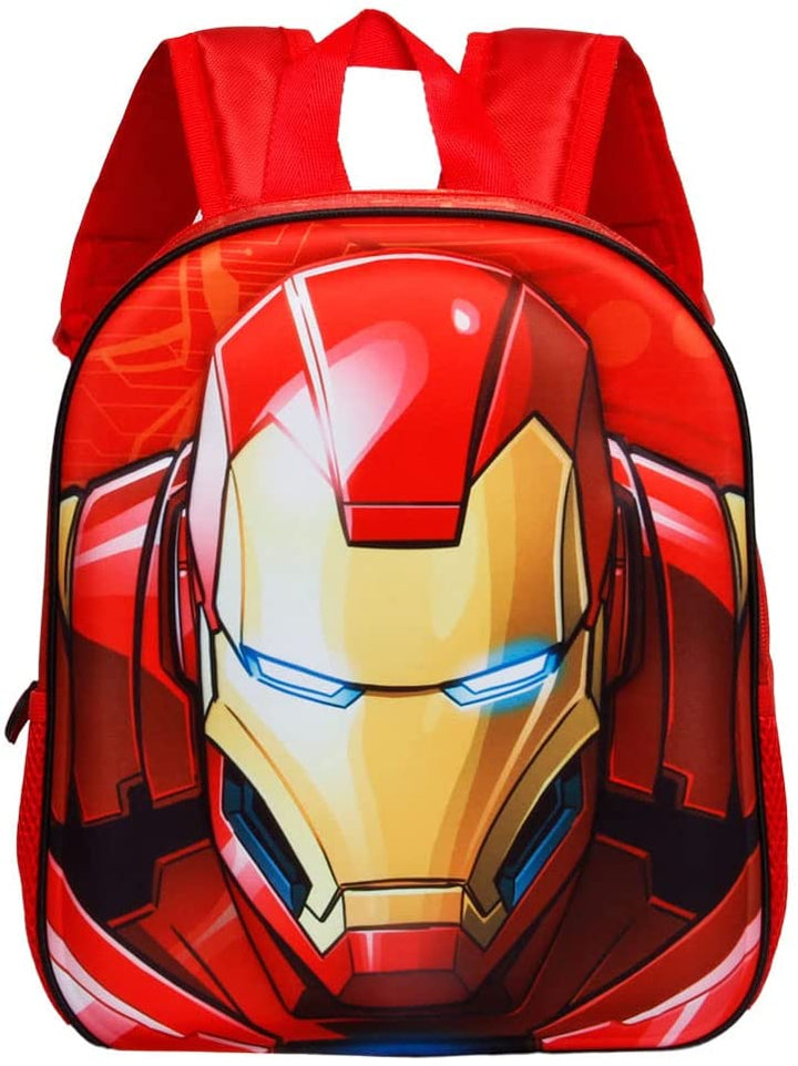 Iron Man Stark – Kleiner 3D-Rucksack, mehrfarbig