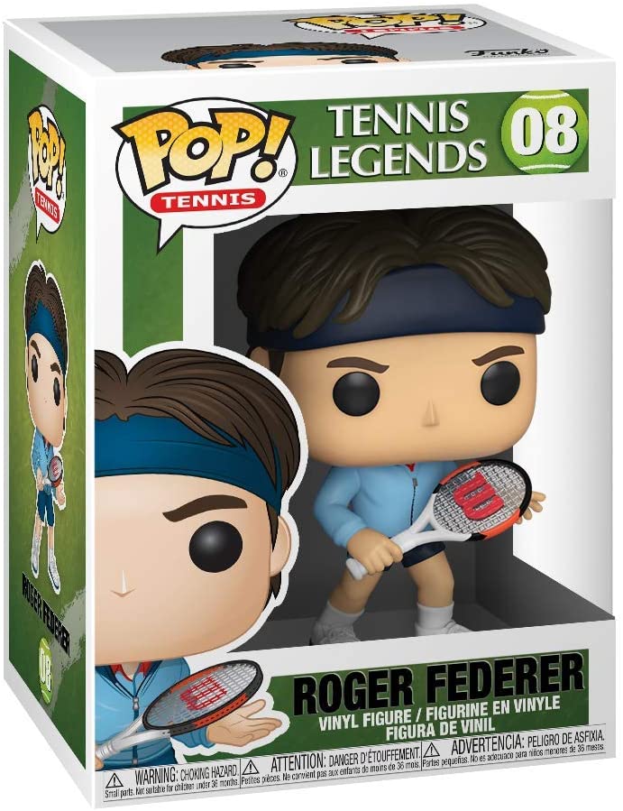 Leggende del tennis Roger Federer Funko 50365 Pop! Vinile #08