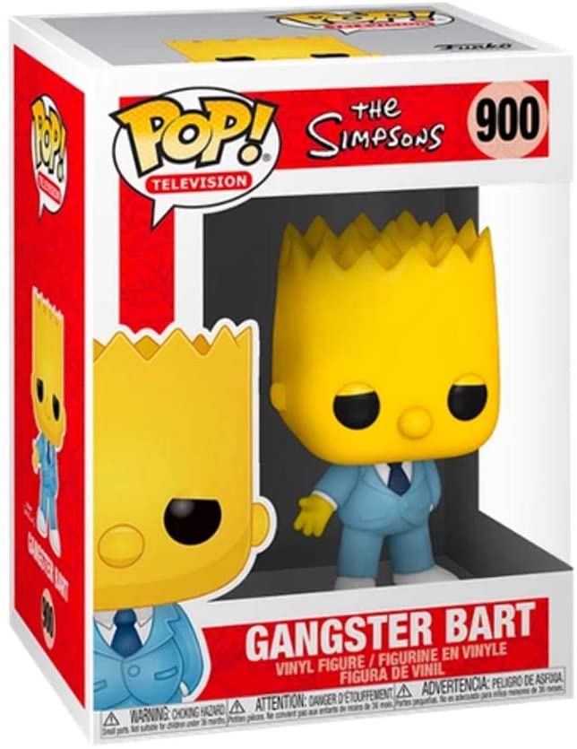 The Simpsons Gangstar Bart Funko 52947 Pop! Vinyl #900