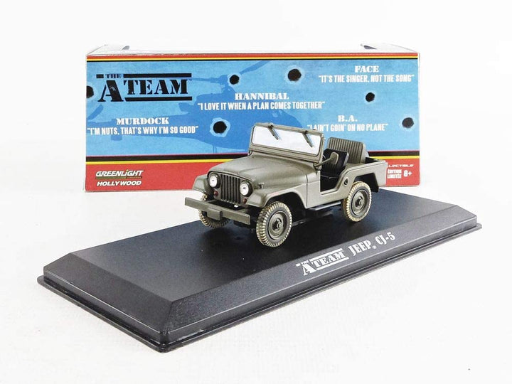 Greenlight 86526 The A-Team Toy Verde