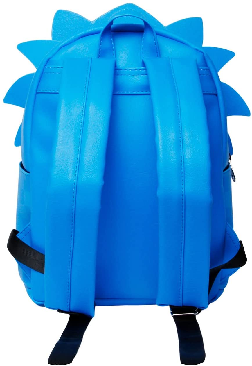 Sega-Sonic Speed-Fashion Rucksack, Blau