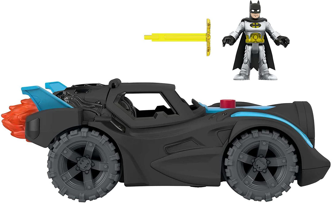 Fisher-Price Imaginext DC Super Friends Batmobil mit Lichtern und Geräuschen, Batman