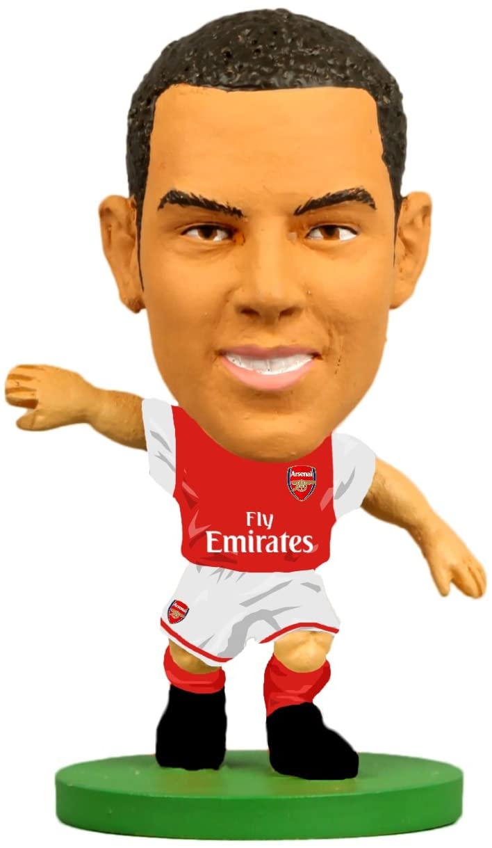 SoccerStarz SOC024 Arsenal Theo Walcott 2018 versione Home Kit figure