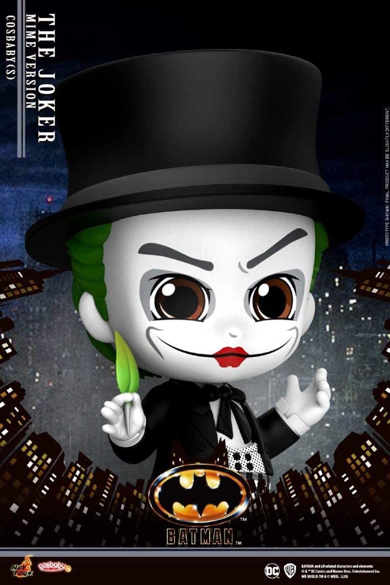 The Joker (Mime) Cosbaby Collectible Figure by Hot Toys Batman
