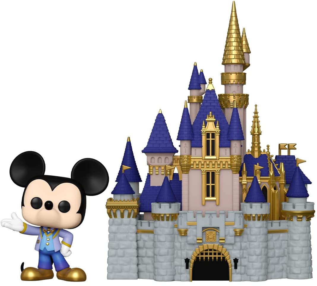 Walt Disney World 50 Cinderella Castle und Mickey Mouse Funko 58965 Pop! Vinyl Nr. 26