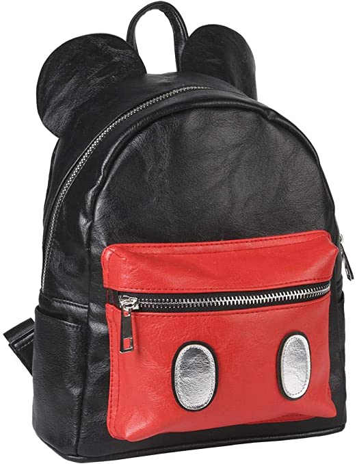 Cerda Mochila Moda Mickey Casual Daypack, 25 cm, Black (Negro)