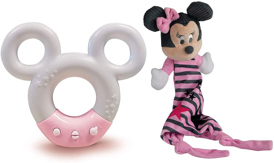 Clementoni 17396, Disney Baby Minnie-Sound &amp; Color Lamp-Nachtlicht, weiße Geräusche und Musik, ab 0 Monaten