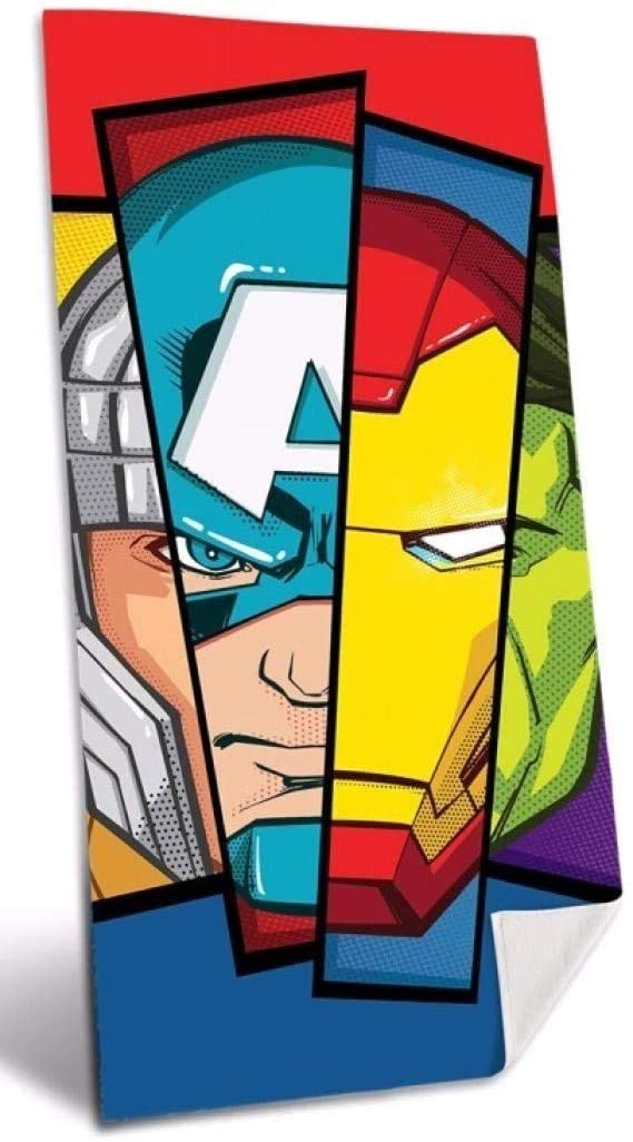 Avengers Cotton Reference KD Beach Face Wash Towels Home Textiles Unisex Adult,