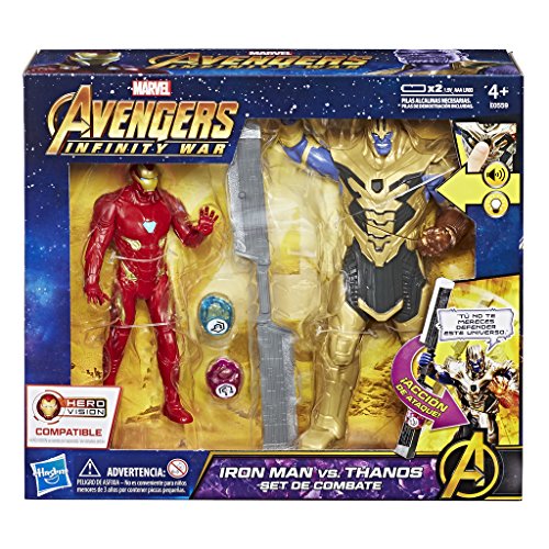 Marvel Avengers Iron Man vs. Thanos gevechtsset (Hasbro e0559105)