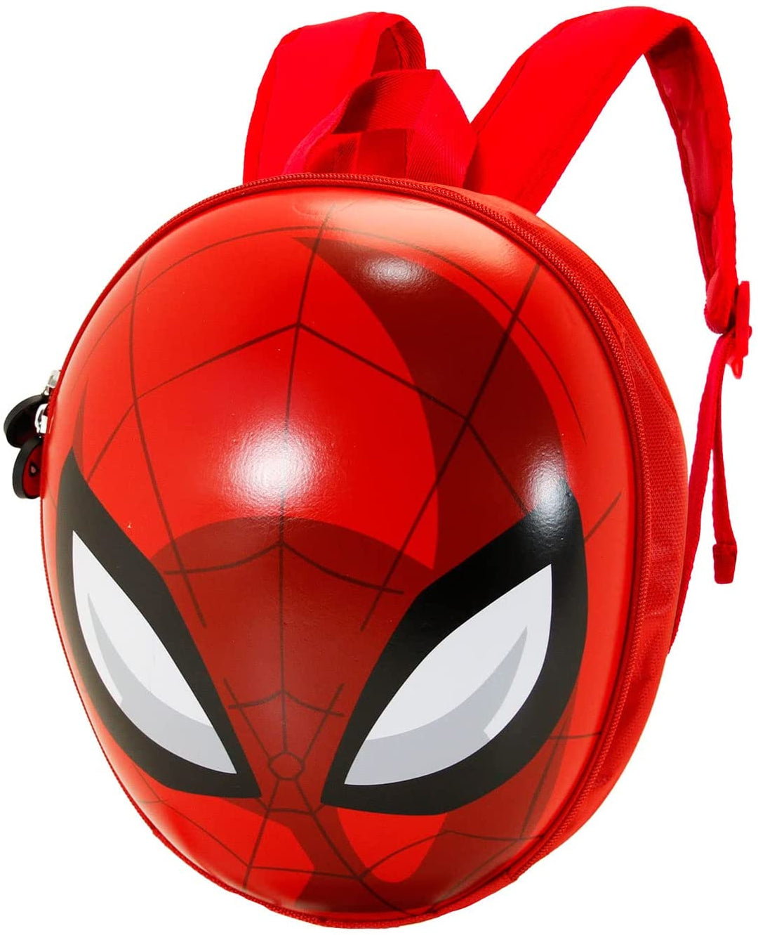 Spiderman Spid Face-Eggy Rucksack, Rot