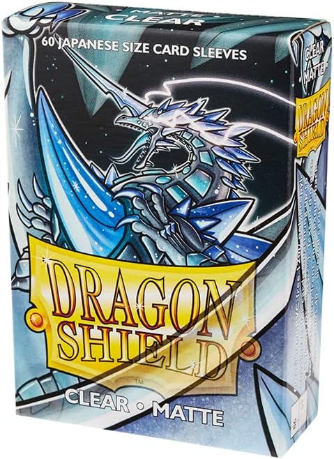 Arcane Tinmen ApS ART11101 Sleeves: Dragon Shield Matte Japanese Clear (60)