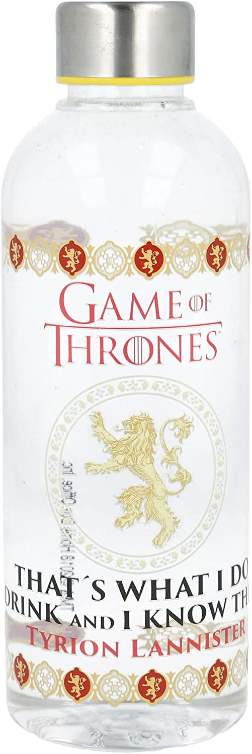 Stor Game of Thrones Bottle 850 ml 23cm Clear Colour 19762