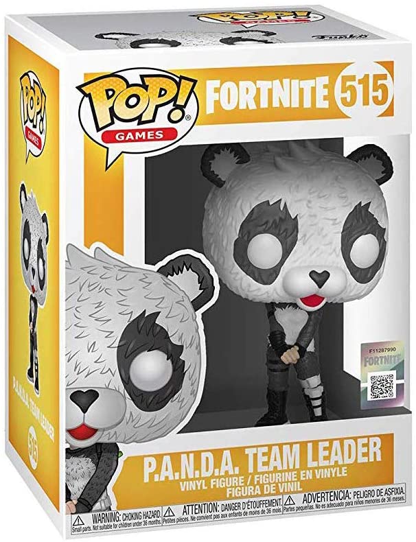 Líder del equipo Fortnite P.A.N.D.A. Funko 41020 Pop! Vinilo #515