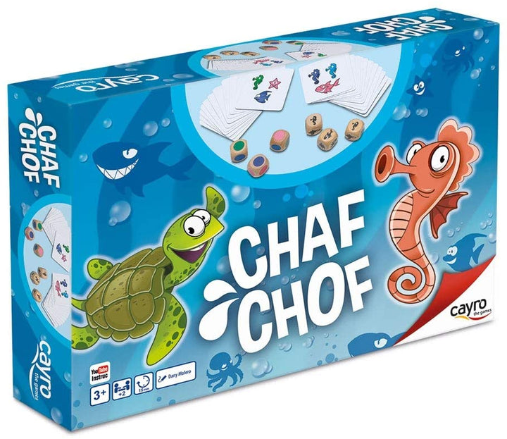Cayro - Chaf Chof - Spiel der Beweglichkeit und visuellen Schnelligkeit - Kinderspiel - Brettspiel - (855)
