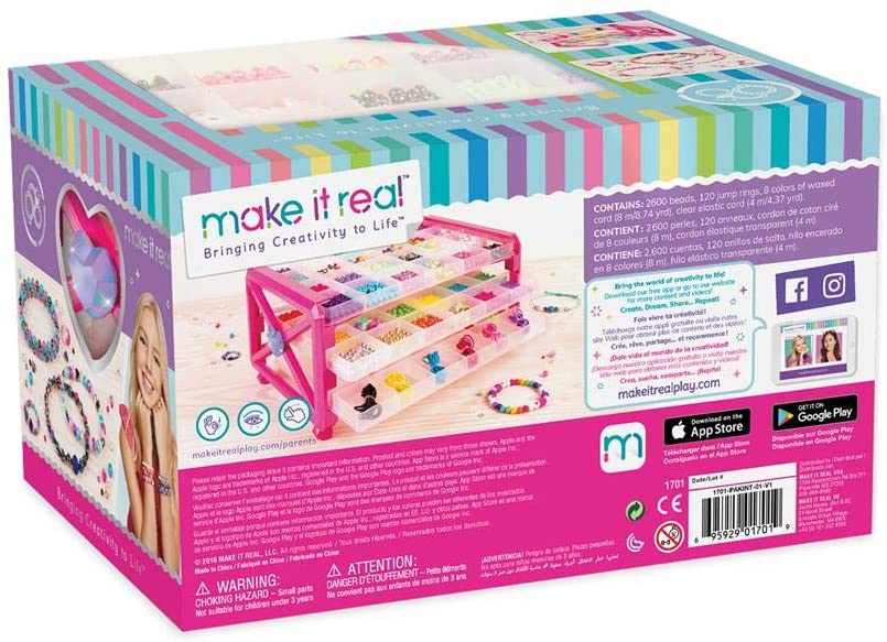 Make It Real Set Deluxe Beads (2 700 pièces) Multicolores
