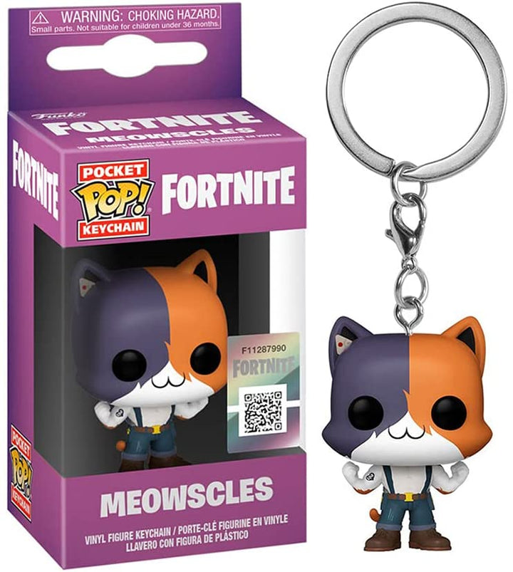 Fortnite Meowscles Funko 53749 Pocket Pop.