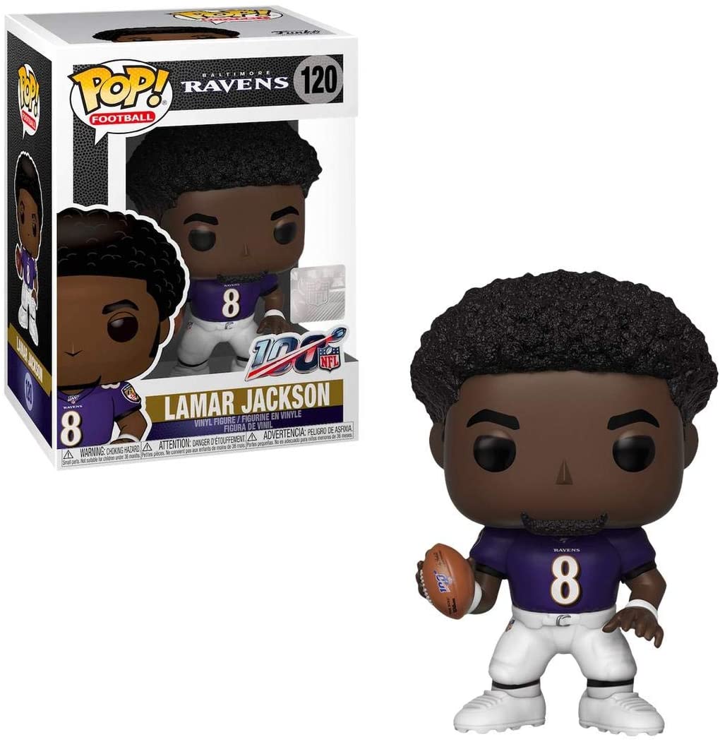 NFL Lamar Jackson (Home Jersey) Funko 42864 Pop! Vinyl #120