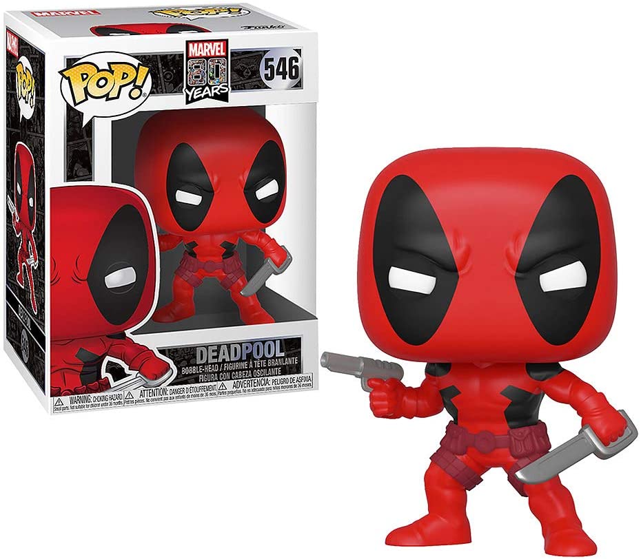 Marvel: 80th – Erster Auftritt: Deadpool Funko 44154 Pop! Vinyl Nr. 546